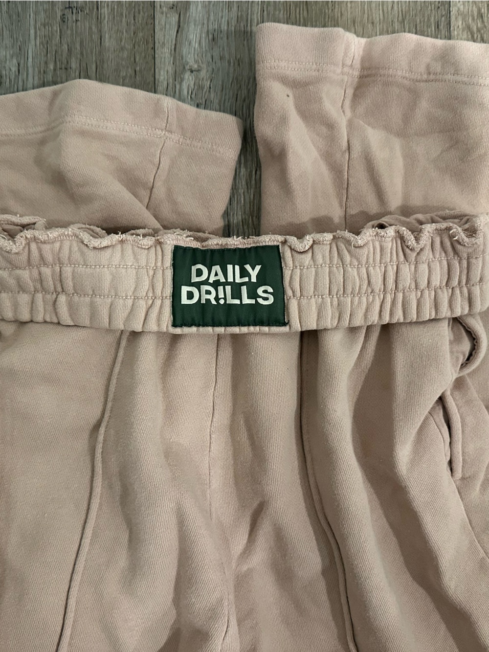 Daily Drills Light Beige Sweatpants